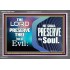 THY SOUL IS PRESERVED FROM ALL EVIL  Wall Décor  GWANCHOR10087  "33X25"