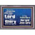 HIS GLORY SHALL BE SEEN UPON YOU  Custom Art and Wall Décor  GWANCHOR10315  "33X25"