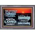 THE FEAR OF THE LORD BEGINNING OF WISDOM  Inspirational Bible Verses Acrylic Frame  GWANCHOR10337  "33X25"