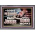 BE GOD'S WORKMANSHIP UNTO GOOD WORKS  Bible Verse Wall Art  GWANCHOR10342  "33X25"