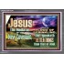 JESUS CHRIST MEDIATOR OF THE NEW COVENANT  Bible Verse for Home Acrylic Frame  GWANCHOR10345  "33X25"