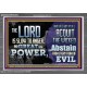 THE LORD GOD ALMIGHTY GREAT IN POWER  Sanctuary Wall Acrylic Frame  GWANCHOR10379  