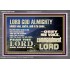 REBEL NOT AGAINST THE COMMANDMENTS OF THE LORD  Ultimate Inspirational Wall Art Picture  GWANCHOR10380  "33X25"
