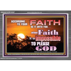 ACCORDING TO YOUR FAITH BE IT UNTO YOU  Children Room  GWANCHOR10387  