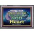 DO THE WILL OF GOD FROM THE HEART  Unique Scriptural Acrylic Frame  GWANCHOR10426  "33X25"