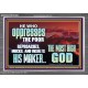 OPRRESSING THE POOR IS AGAINST THE WILL OF GOD  Large Scripture Wall Art  GWANCHOR10429  