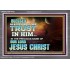 THE PRECIOUS NAME OF OUR LORD JESUS CHRIST  Bible Verse Art Prints  GWANCHOR10432  "33X25"