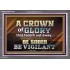 CROWN OF GLORY FOR OVERCOMERS  Scriptures Décor Wall Art  GWANCHOR10440  "33X25"