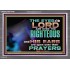 THE EYES OF THE LORD ARE OVER THE RIGHTEOUS  Religious Wall Art   GWANCHOR10486  "33X25"
