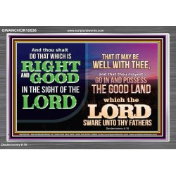 THAT IT MAY BE WELL WITH THEE  Contemporary Christian Wall Art  GWANCHOR10536  "33X25"