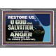 GOD OF OUR SALVATION  Scripture Wall Art  GWANCHOR10573  