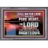 CALL ON THE LORD OUT OF A PURE HEART  Scriptural Décor  GWANCHOR10576  "33X25"