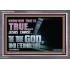 JESUS CHRIST THE TRUE GOD AND ETERNAL LIFE  Christian Wall Art  GWANCHOR10581  "33X25"