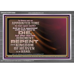 AN APPOINTED TIME TO MAN UPON EARTH  Art & Wall Décor  GWANCHOR10588  "33X25"