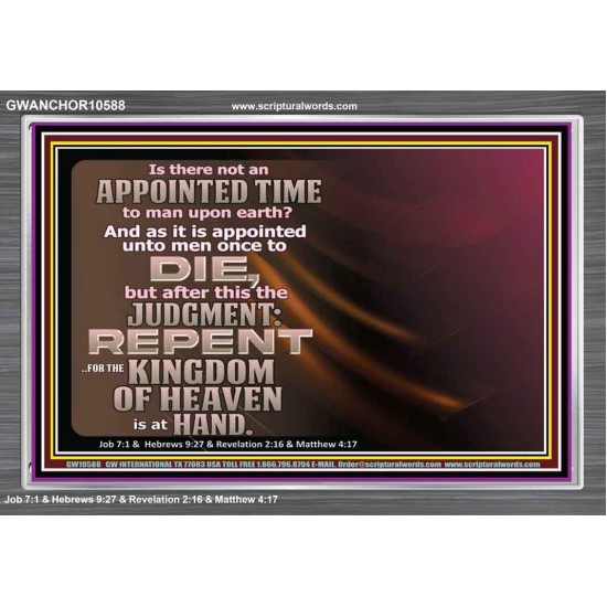 AN APPOINTED TIME TO MAN UPON EARTH  Art & Wall Décor  GWANCHOR10588  