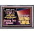 OUR GOD WHOM WE SERVE IS ABLE TO DELIVER US  Custom Wall Scriptural Art  GWANCHOR10602  "33X25"