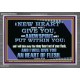 I WILL GIVE YOU A NEW HEART AND NEW SPIRIT  Bible Verse Wall Art  GWANCHOR10633  