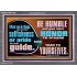 DO NOT ALLOW SELFISHNESS OR PRIDE TO BE YOUR GUIDE  Printable Bible Verse to Acrylic Frame  GWANCHOR10638  "33X25"