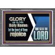 THE HEART OF THEM THAT SEEK THE LORD REJOICE  Righteous Living Christian Acrylic Frame  GWANCHOR10657  