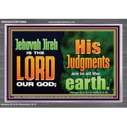 JEHOVAH JIREH IS THE LORD OUR GOD  Children Room  GWANCHOR10660  "33X25"