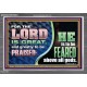 THE LORD IS GREAT AND GREATLY TO BE PRAISED  Unique Scriptural Acrylic Frame  GWANCHOR10681  