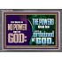 THERE IS NO POWER BUT OF GOD THE POWERS THAT BE ARE ORDAINED OF GOD  Church Acrylic Frame  GWANCHOR10686  "33X25"