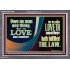 HE THAT LOVETH HATH FULFILLED THE LAW  Sanctuary Wall Acrylic Frame  GWANCHOR10688  "33X25"