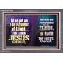 THE ARMOUR OF LIGHT OUR LORD JESUS CHRIST  Ultimate Inspirational Wall Art Acrylic Frame  GWANCHOR10689  "33X25"