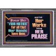 HONOR HER YOUR MOTHER   Eternal Power Acrylic Frame  GWANCHOR10694  