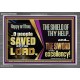 O PEOPLE SAVED BY THE LORD  Children Room Wall Acrylic Frame  GWANCHOR10699  