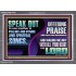 MAKE MELODY TO THE LORD WITH ALL YOUR HEART  Ultimate Power Acrylic Frame  GWANCHOR10704  "33X25"