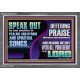 MAKE MELODY TO THE LORD WITH ALL YOUR HEART  Ultimate Power Acrylic Frame  GWANCHOR10704  