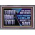 JEHOVAH ADONAI  TZVAOT OUR REFUGE AND STRENGTH  Ultimate Inspirational Wall Art Acrylic Frame  GWANCHOR10710  "33X25"