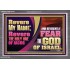 REVERE MY NAME AND REVERENTLY FEAR THE GOD OF ISRAEL  Scriptures Décor Wall Art  GWANCHOR10734  "33X25"