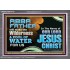 ABBA FATHER WILL MAKE OUR WILDERNESS A POOL OF WATER  Christian Acrylic Frame Art  GWANCHOR10737  "33X25"