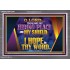 THOU ART MY HIDING PLACE AND SHIELD  Bible Verses Wall Art Acrylic Frame  GWANCHOR12045  "33X25"