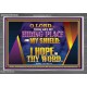 THOU ART MY HIDING PLACE AND SHIELD  Bible Verses Wall Art Acrylic Frame  GWANCHOR12045  