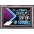 SAVE ME AND I SHALL KEEP THY TESTIMONIES  Wall Décor Acrylic Frame  GWANCHOR12050  "33X25"