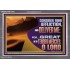 CONSIDER MINE AFFLICTION O LORD  Christian Artwork Glass Acrylic Frame  GWANCHOR12052  "33X25"
