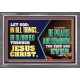 LET GOD IN ALL THINGS BE GLORIFIED THROUGH JESUS CHRIST  Christian Wall Décor  GWANCHOR12070  