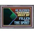 BE BLESSED WITH EXCEEDING GREAT JOY FILLED WITH THE SPIRIT  Scriptural Décor  GWANCHOR12099  "33X25"