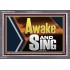 AWAKE AND SING  Affordable Wall Art  GWANCHOR12122  "33X25"