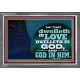 HE THAT DWELLETH IN LOVE DWELLETH IN GOD  Custom Wall Scripture Art  GWANCHOR12131  