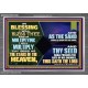 IN BLESSING I WILL BLESS THEE  Unique Bible Verse Acrylic Frame  GWANCHOR12150  