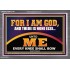 UNTO ME EVERY KNEE SHALL BOW  Scripture Wall Art  GWANCHOR12176  "33X25"