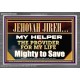 JEHOVAH JIREH MY HELPER THE PROVIDER FOR MY LIFE  Unique Power Bible Acrylic Frame  GWANCHOR12249  