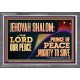JEHOVAH SHALOM THE LORD OUR PEACE PRINCE OF PEACE  Righteous Living Christian Acrylic Frame  GWANCHOR12251  