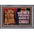 AVAILETH THYSELF WITH THE PRECIOUS BLOOD OF CHRIST  Children Room  GWANCHOR12375  "33X25"