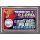 WHO IS LIKE THEE GLORIOUS IN HOLINESS  Unique Scriptural Acrylic Frame  GWANCHOR12587  