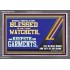 BLESSED IS HE THAT WATCHETH AND KEEPETH HIS GARMENTS  Bible Verse Acrylic Frame  GWANCHOR12704  "33X25"